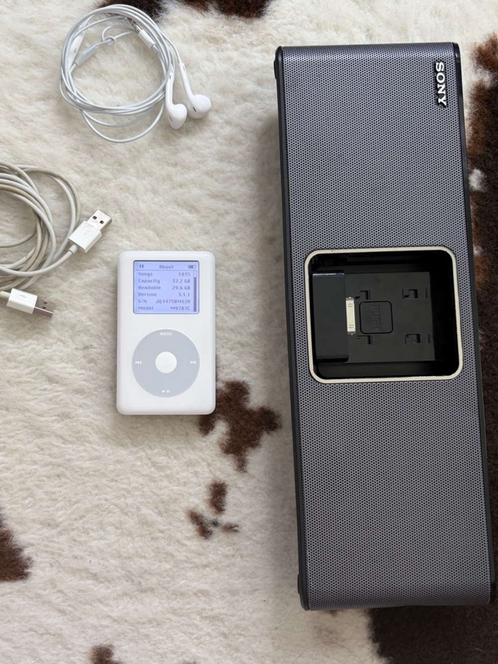 IPod Classic 40GB Bundle with Sony Dock
